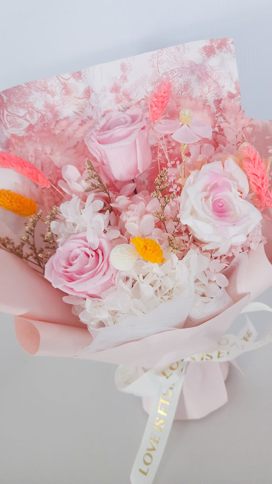 Blush Meadows - Dried Flower Arrangement