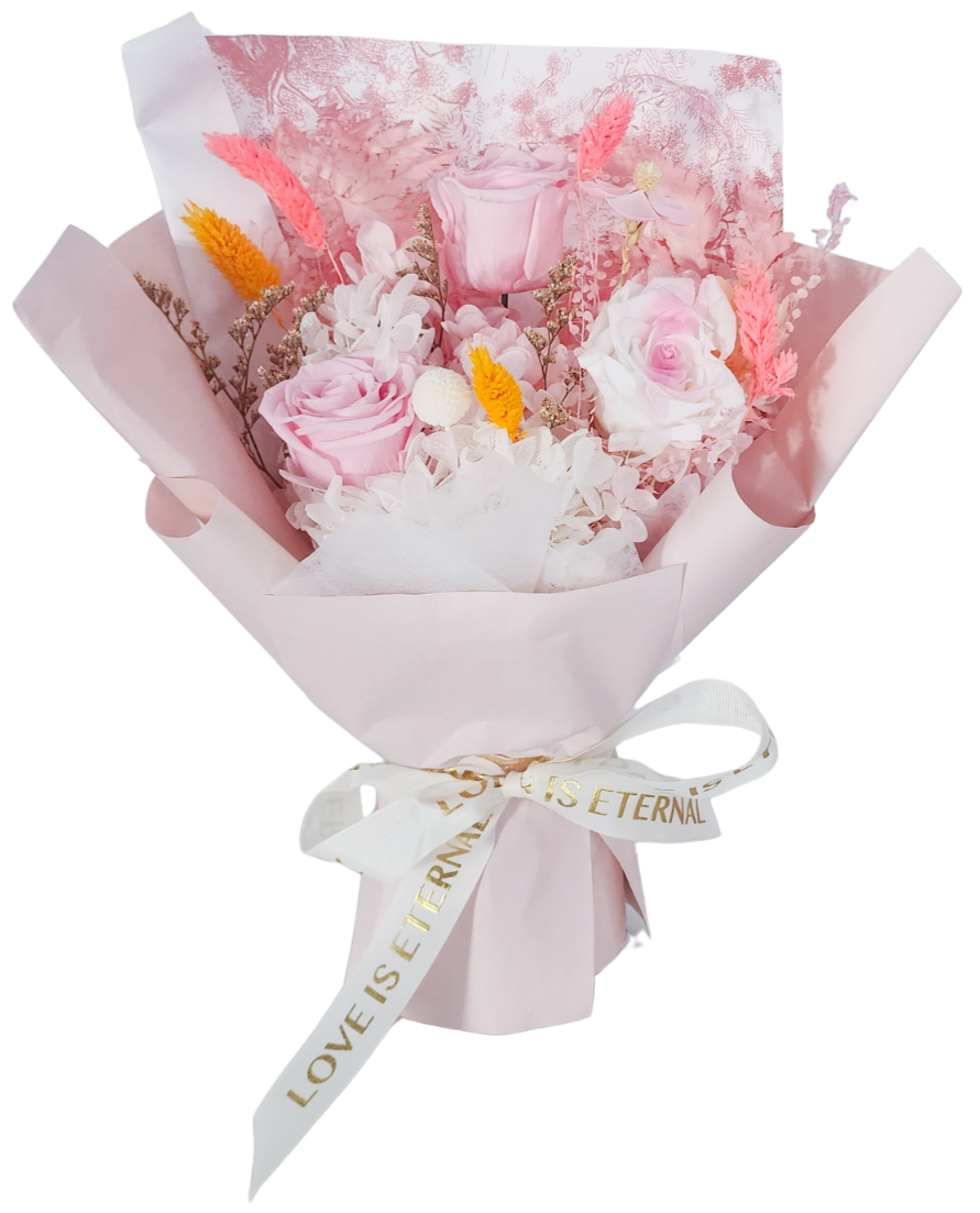 Blush Meadows - Dried Flower Arrangement