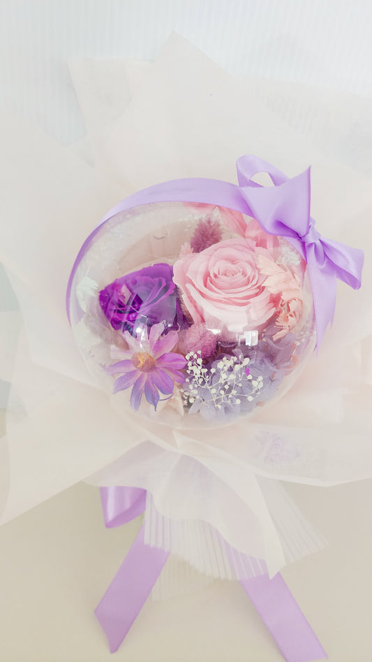 Lilac Whimsy - Dried Flower Arrangement