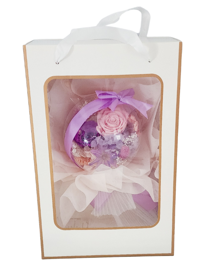 Lilac Whimsy - Dried Flower Arrangement