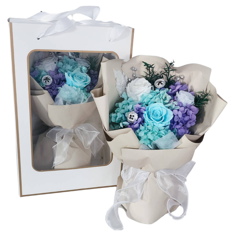 Seaside Serenade - Dried Flower Arrangement
