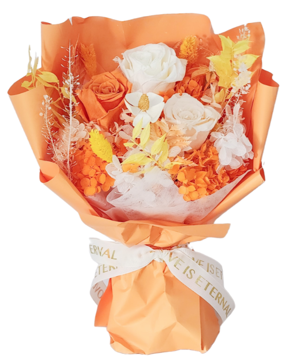 Sunset Glow - Dried Flower Arrangement