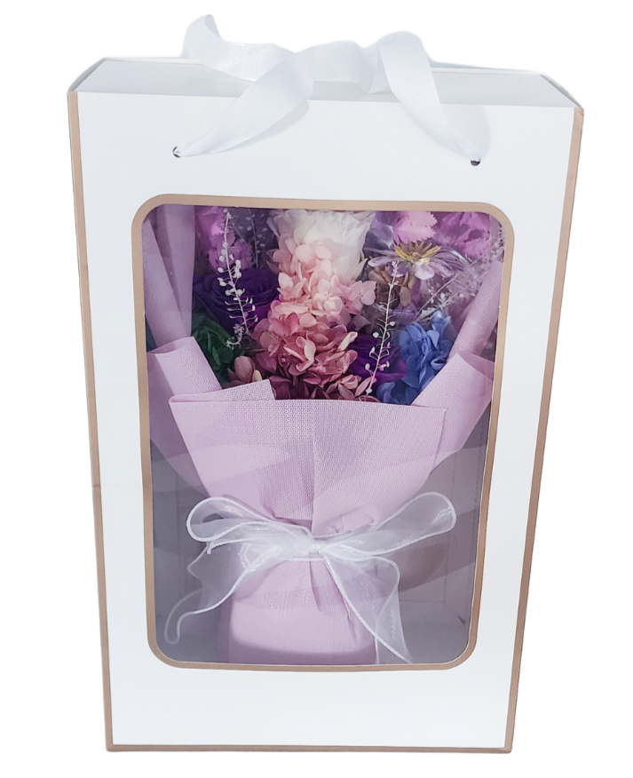 Violet Dreams - Dried Flower Arrangement