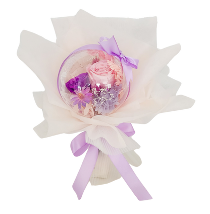 Lilac Whimsy - Dried Flower Arrangement
