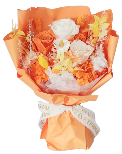 Sunset Glow - Dried Flower Arrangement