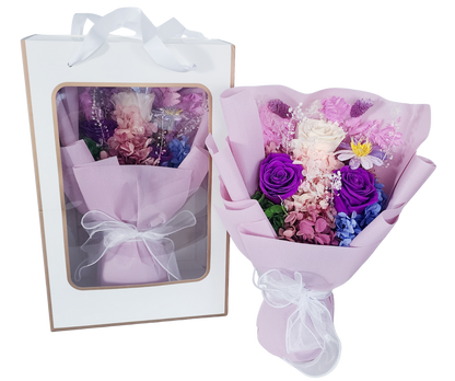 Violet Dreams - Dried Flower Arrangement